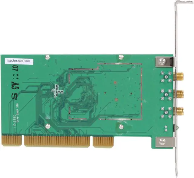 Alt view image 4 of 5 - Linksys WMP300N High-speed Wireless-N Wireless Adapter IEEE 802.11b, IEEE 802.11g, Draft IEEE 802.11n 32-bit PCI Interface