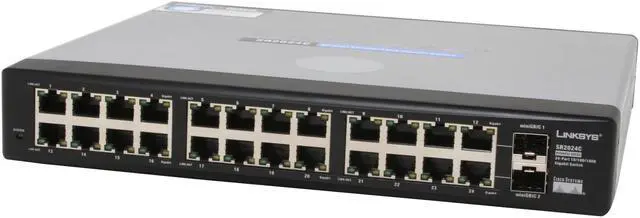 Alt view image 2 of 5 - Cisco Small Business SR2024C Gigabit Switch