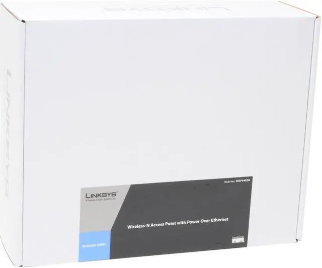 Alt view image 6 of 6 - Cisco Small Business WAP4400N Wireless-N Access Point with Power Over Ethernet