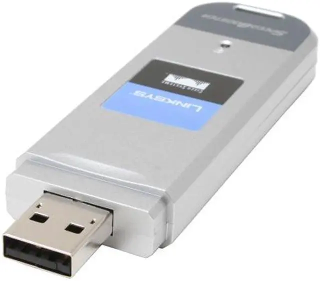Alt view image 2 of 5 - Linksys WUSB54GSC Network Adapter with SpeedBooster IEEE 802.11b/g USB 2.0 Up to 54Mbps Wireless Data Rates