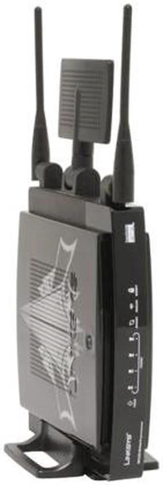 Alt view image 2 of 8 - Linksys WRT330N Wireless-N Gigabit Gaming Router 802.11b, 802.11g, 802.3, 802.3u, draft 802.11n