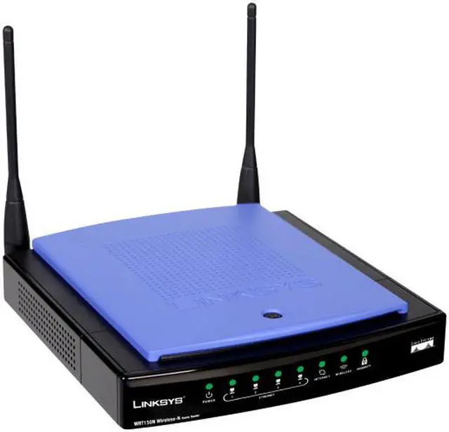 Main image of Linksys WRT150N Wireless-N Home Router IEEE 802.3/3u, IEEE 802.11b/g, IEEE802.11n Draft