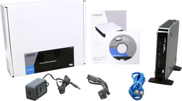 Alt view image 6 of 6 - Cisco Small Business RVL200 VPN Router 1 x 10/100Mbps WAN Ports 4 x 10/100Mbps LAN Ports