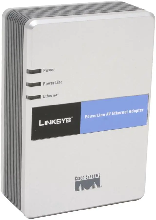 Main image of LINKSYS PLE200 PowerLine AV Ethernet Adapter Up to 200Mbps