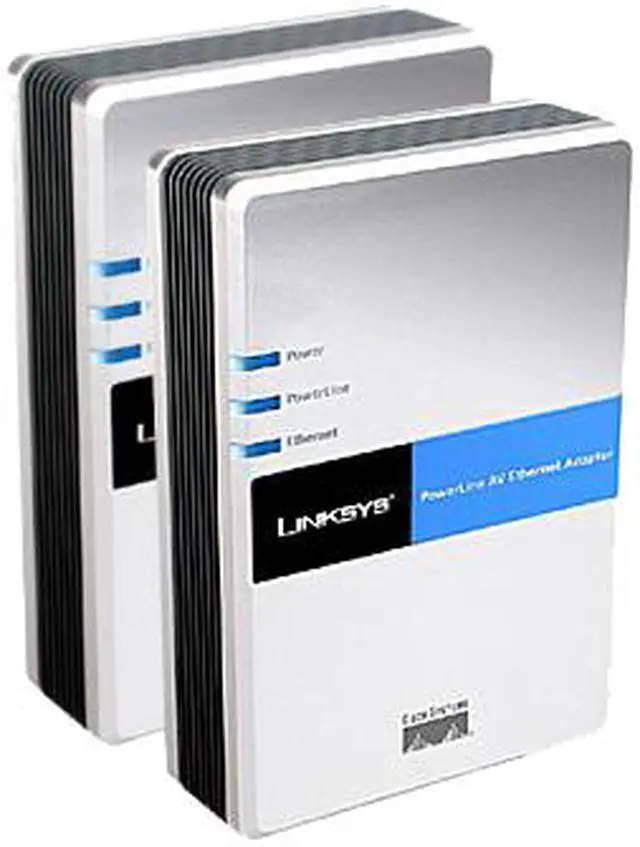 Alt view image 8 of 8 - LINKSYS PLK200 PowerLine AV Ethernet Adapter Kit