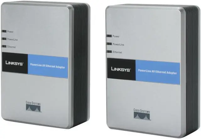 Main image of LINKSYS PLK200 PowerLine AV Ethernet Adapter Kit