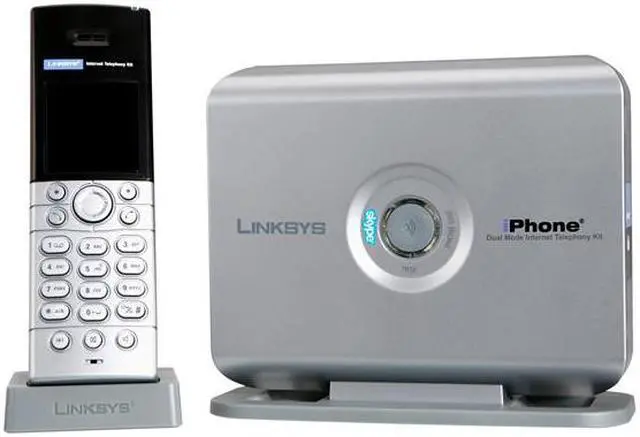 Main image of LINKSYS CIT400 Dual Mode Internet Telephony (Phone) Kit with Integrated Skype