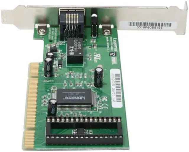 Alt view image 4 of 7 - LINKSYS LNE100TX EtherFast LAN Card 10/100Mbps PCI 1 x RJ45