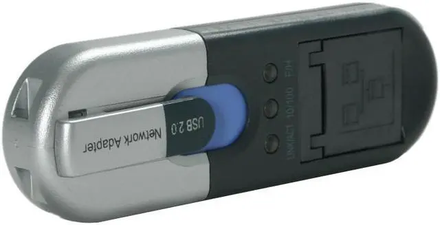 Alt view image 4 of 7 - LINKSYS USB200M Compact USB 2.0 10/100 Network Adapter 10/100Mbps USB 1 x RJ45