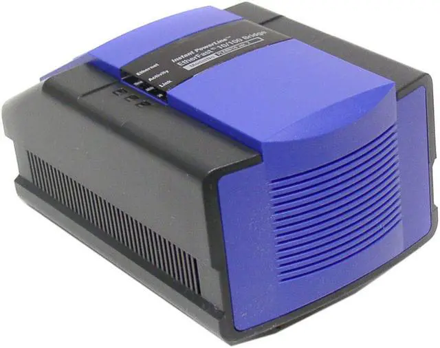 Alt view image 2 of 5 - LINKSYS PLEBR10v2 Instant PowerLine EtherFast 10/100Mbps Bridge Up to 14Mbps