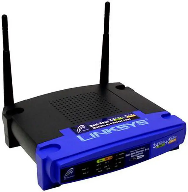 Main image of LINKSYS WAP55AG Dual-Band Wireless A+G Access Point