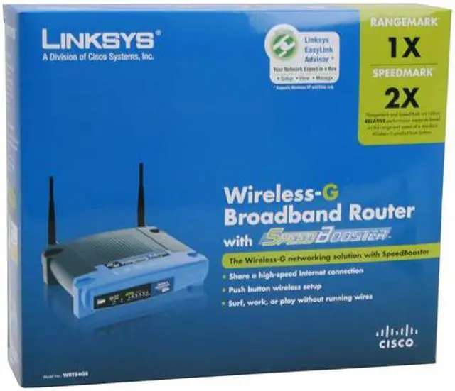 Alt view image 8 of 8 - Linksys WRT54GS Wireless-G Broadband Router with SpeedBooster IEEE 802.3/3u, IEEE 802.11b/g