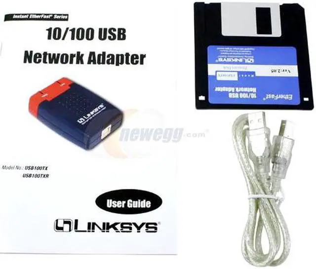 Alt view image 3 of 4 - LINKSYS USB100TX Network Adapter 10/100Mbps USB 1 x RJ45