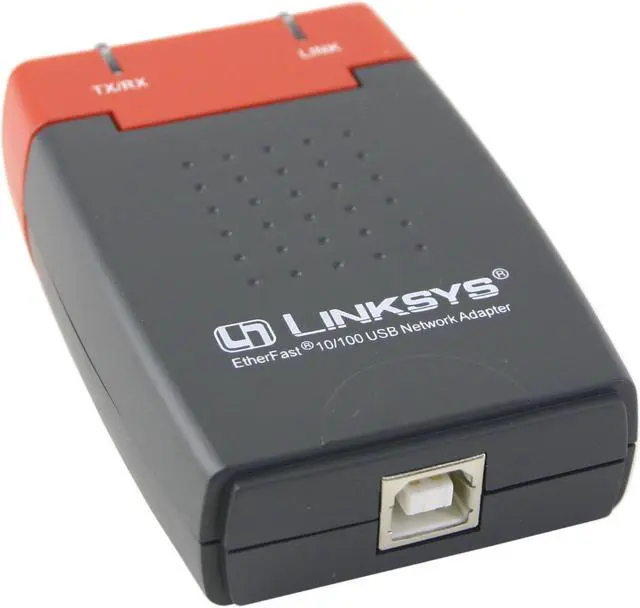 Main image of LINKSYS USB100TX Network Adapter 10/100Mbps USB 1 x RJ45