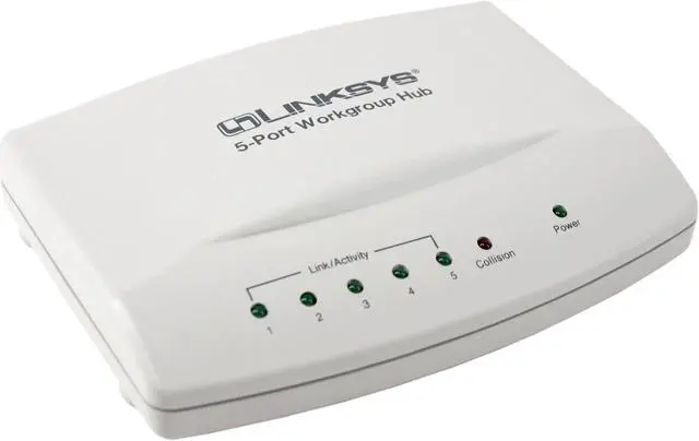 Main image of LINKSYS EW5HUB Instant Ethernet Workgroup 10M 5-port Hub