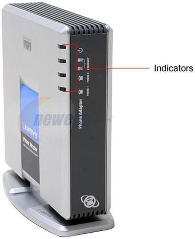 Alt view image 2 of 5 - LINKSYS PAP2 Phone Adapter Powered by Vonage with 2 Ports for Voice-over-IP