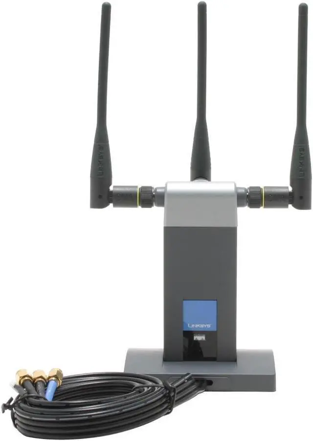 Alt view image 4 of 7 - Linksys WMP54GX Wireless-G Adapter with SRX IEEE 802.11b/g PCI Up to 108Mbps Wireless Data Rates