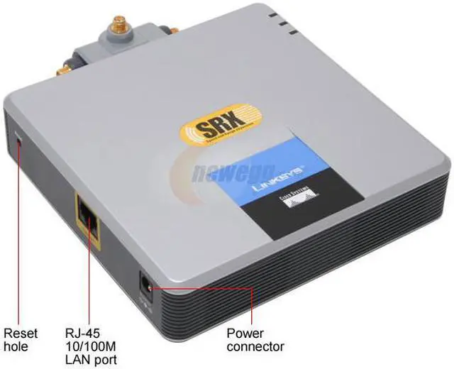 Alt view image 2 of 7 - LINKSYS WAP54GX Wireless-G Access Point with SRX