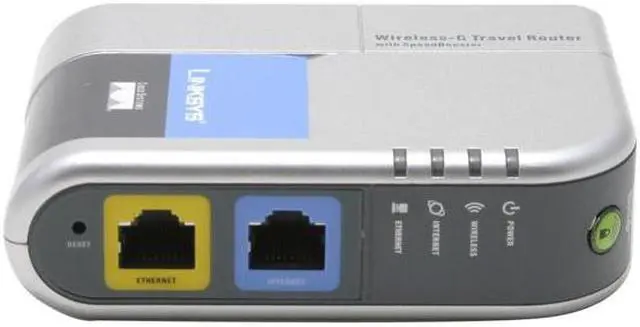 Alt view image 3 of 6 - Linksys WTR54GS Wireless-G Travel Router with SpeedBooster IEEE 802.3/3u, IEEE 802.11b/g