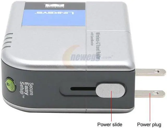 Alt view image 4 of 6 - Linksys WTR54GS Wireless-G Travel Router with SpeedBooster IEEE 802.3/3u, IEEE 802.11b/g