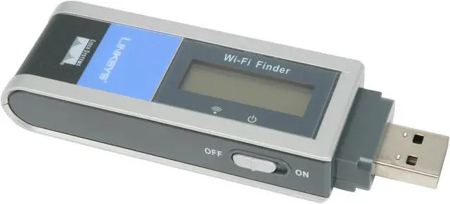 Main image of Linksys WUSBF54G Wireless-G Network Adapter with Wi-Fi Finder IEEE 802.11b/g USB 2.0 Up to 54Mbps Wireless Data Rates
