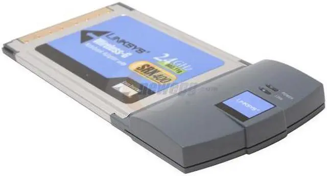 Alt view image 2 of 4 - LINKSYS WPC54GX4 Wireless-G Notebook Adapter with SRX400