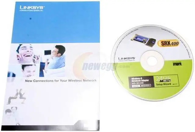 Alt view image 3 of 4 - LINKSYS WPC54GX4 Wireless-G Notebook Adapter with SRX400