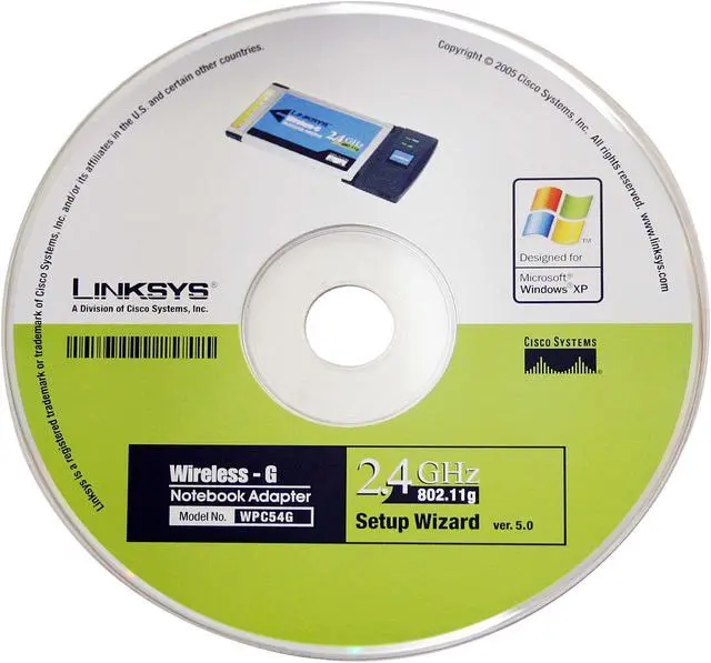 Alt view image 4 of 5 - Linksys WPC54G-WB Wireless-G Notebook Adapter  (White Box) IEEE 802.11b/g 32-bit Cardbus Up to 54Mbps Wireless Data Rates - OEM
