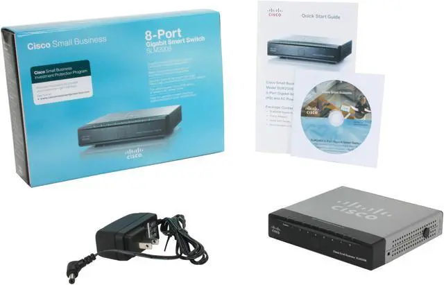 Alt view image 6 of 6 - Cisco Small Business SLM2008 Switch