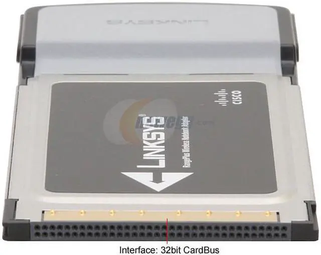 Alt view image 3 of 8 - LINKSYS WPC100 RangePlus Wireless Notebook Adapter