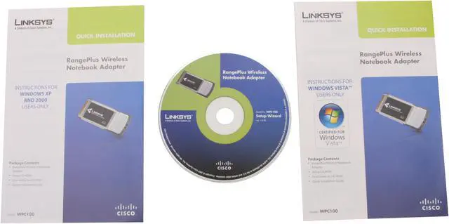Alt view image 7 of 8 - LINKSYS WPC100 RangePlus Wireless Notebook Adapter