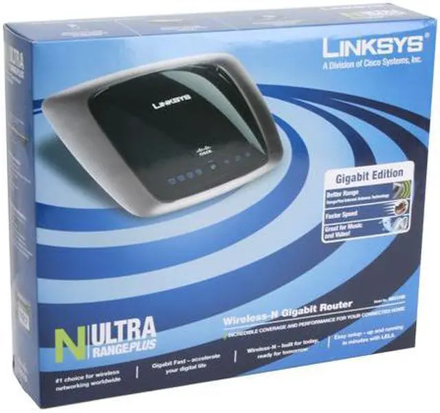 Alt view image 7 of 7 - Linksys WRT310N Wireless-N Gigabit Router IEEE 802.3/3u, IEEE 802.11b/g, IEEE802.11n Draft