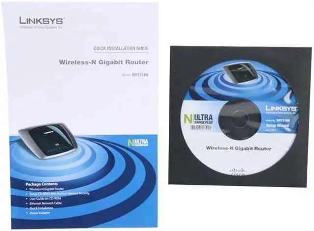 Alt view image 6 of 7 - Linksys WRT310N Wireless-N Gigabit Router IEEE 802.3/3u, IEEE 802.11b/g, IEEE802.11n Draft