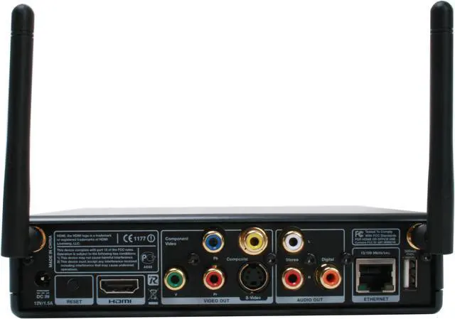 Alt view image 4 of 8 - LINKSYS DMA2100 Media Center Extender
