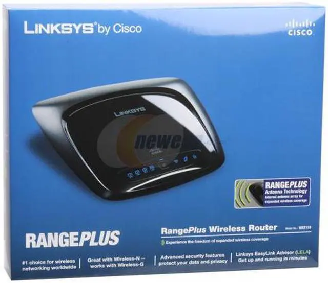 Alt view image 8 of 8 - Linksys WRT110 RangePlus-n Wireless Router IEEE 802.3/3u, IEEE 802.11b/g