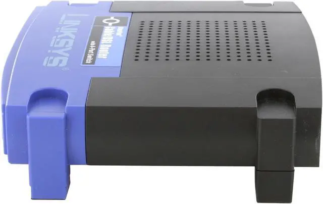 Alt view image 2 of 9 - LINKSYS BEFSR41-RM EtherFast Cable/DSL Router w/ 4-Port Switch 1 x 10/100 RJ-45 Port for Broadband Modem WAN Ports 4 x 10/100 RJ-45 Switched Ports LAN Ports