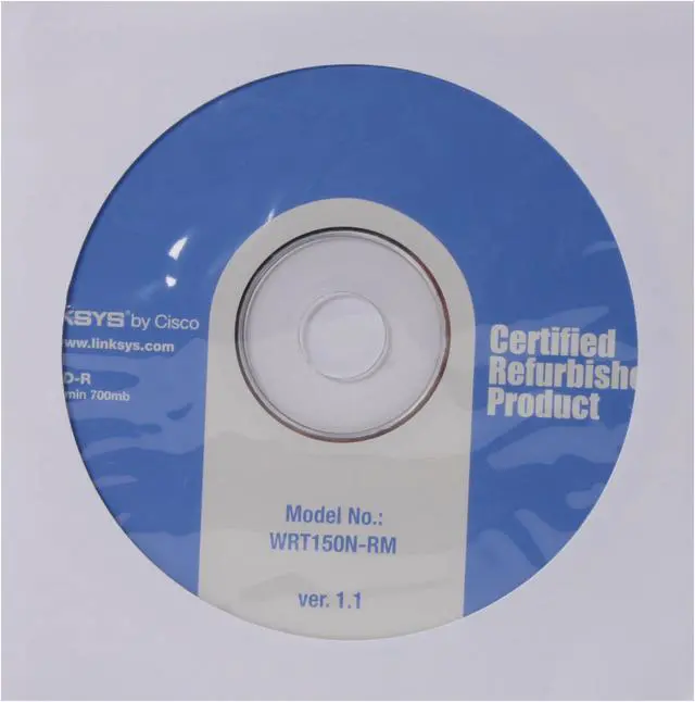 Alt view image 8 of 9 - Linksys WRT150N-RM Wireless-N Home Router IEEE 802.3/3u, IEEE 802.11b/g, IEEE802.11n Draft