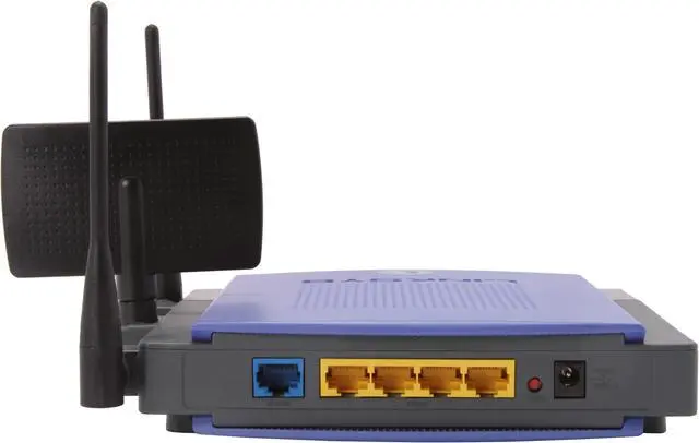 Alt view image 4 of 8 - Linksys WRT300N-RM Wireless-N Broadband Router IEEE 802.3/3u, IEEE 802.11b/g, IEEE802.11n Draft