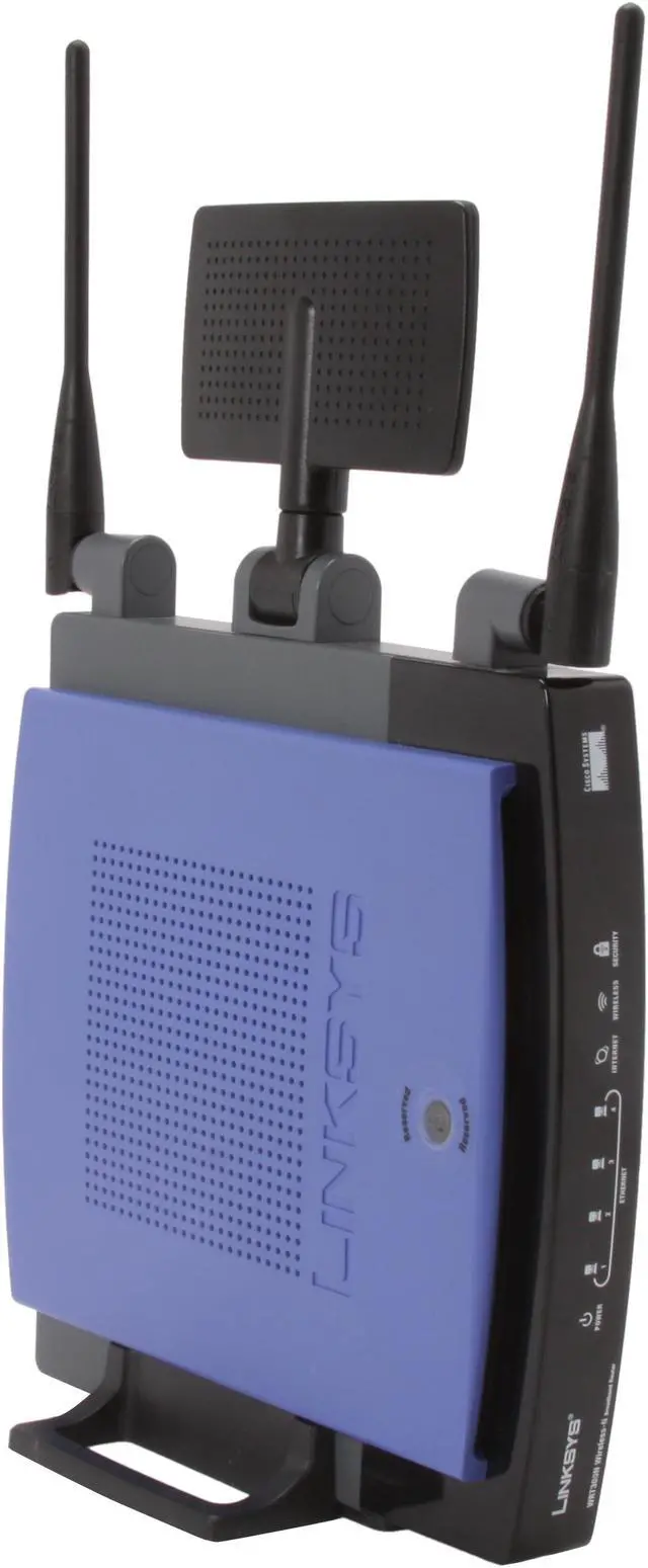 Alt view image 6 of 8 - Linksys WRT300N-RM Wireless-N Broadband Router IEEE 802.3/3u, IEEE 802.11b/g, IEEE802.11n Draft