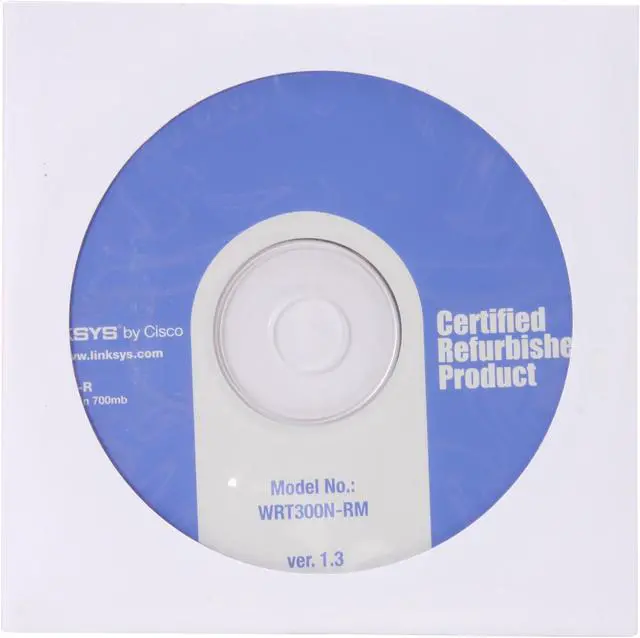 Alt view image 8 of 8 - Linksys WRT300N-RM Wireless-N Broadband Router IEEE 802.3/3u, IEEE 802.11b/g, IEEE802.11n Draft