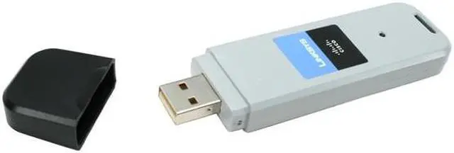 Alt view image 3 of 4 - Linksys WUSB100-RM RangePlus Wireless Network Adapter IEEE 802.11b/g USB Up to 54Mbps Wireless Data Rates