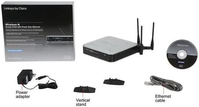 Alt view image 6 of 6 - Cisco Small Business WAP4410N Wireless Access Point 802.11b/g/n up to 300Mbps/ PoE/Advanced Security