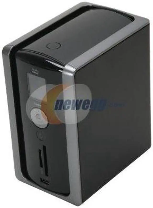 Alt view image 2 of 2 - LINKSYS NMH410 Media Hub Home Entertainment Storage with LCD