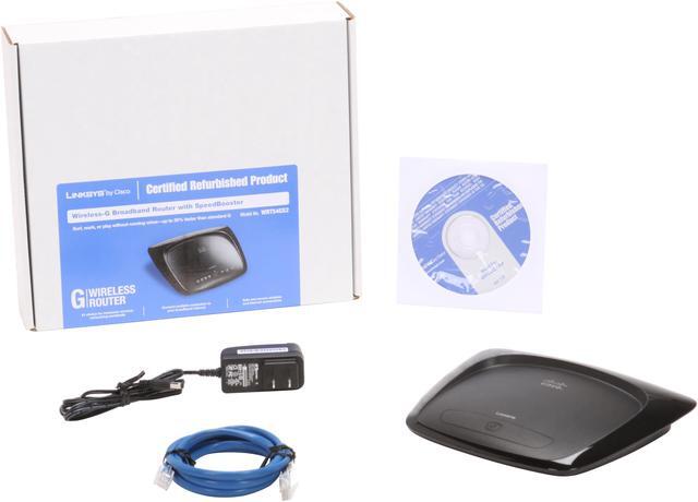 Alt view image 4 of 4 - Linksys WRT54GS2-RM Wireless Broadband Router with SpeedBooster IEEE 802.3/3u, IEEE 802.11b/g