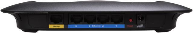 Alt view image 4 of 9 - Linksys E1000 802.11b/g/n Wireless Broadband Router up to 300Mbps/ 10/100 Mbps Ethernet Port x4