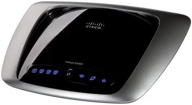 Alt view image 6 of 10 - Linksys E2000 Wireless Router Selectable Dual Band Gigabit 802.11a/b/g/n 2.4/5GHz up to 300Mbps