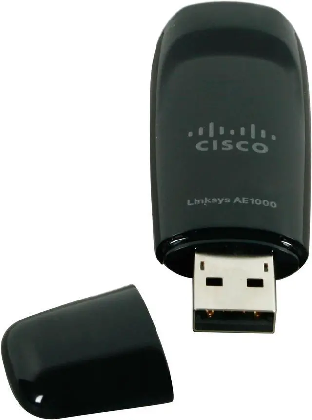 Alt view image 5 of 10 - Linksys AE1000 Wireless Adapter IEEE 802.11a/b/g, IEEE802.11n Draft USB 2.0