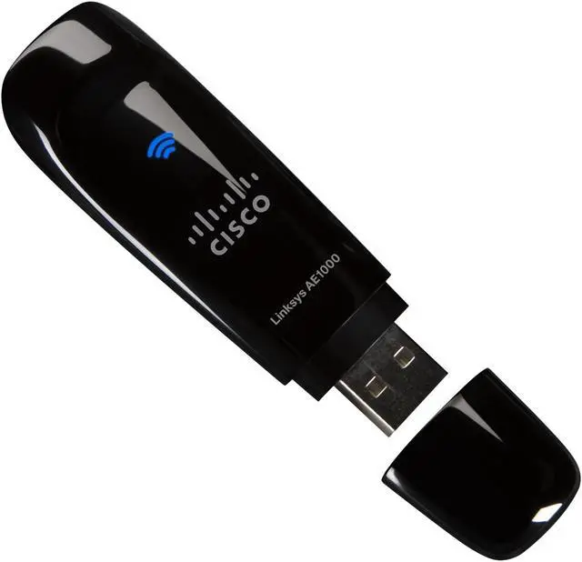 Alt view image 8 of 10 - Linksys AE1000 Wireless Adapter IEEE 802.11a/b/g, IEEE802.11n Draft USB 2.0