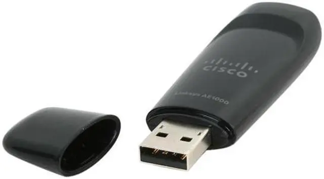 Alt view image 4 of 6 - Linksys AE1000-RM Wireless-N Adapter IEEE 802.11a/b/g/n USB 2.0