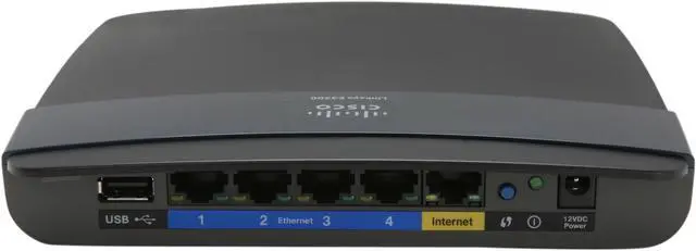 Alt view image 4 of 6 - Linksys E3200 Wireless N High Performance Dual-Band Open Source Router IEEE 802.11a/b/g/n